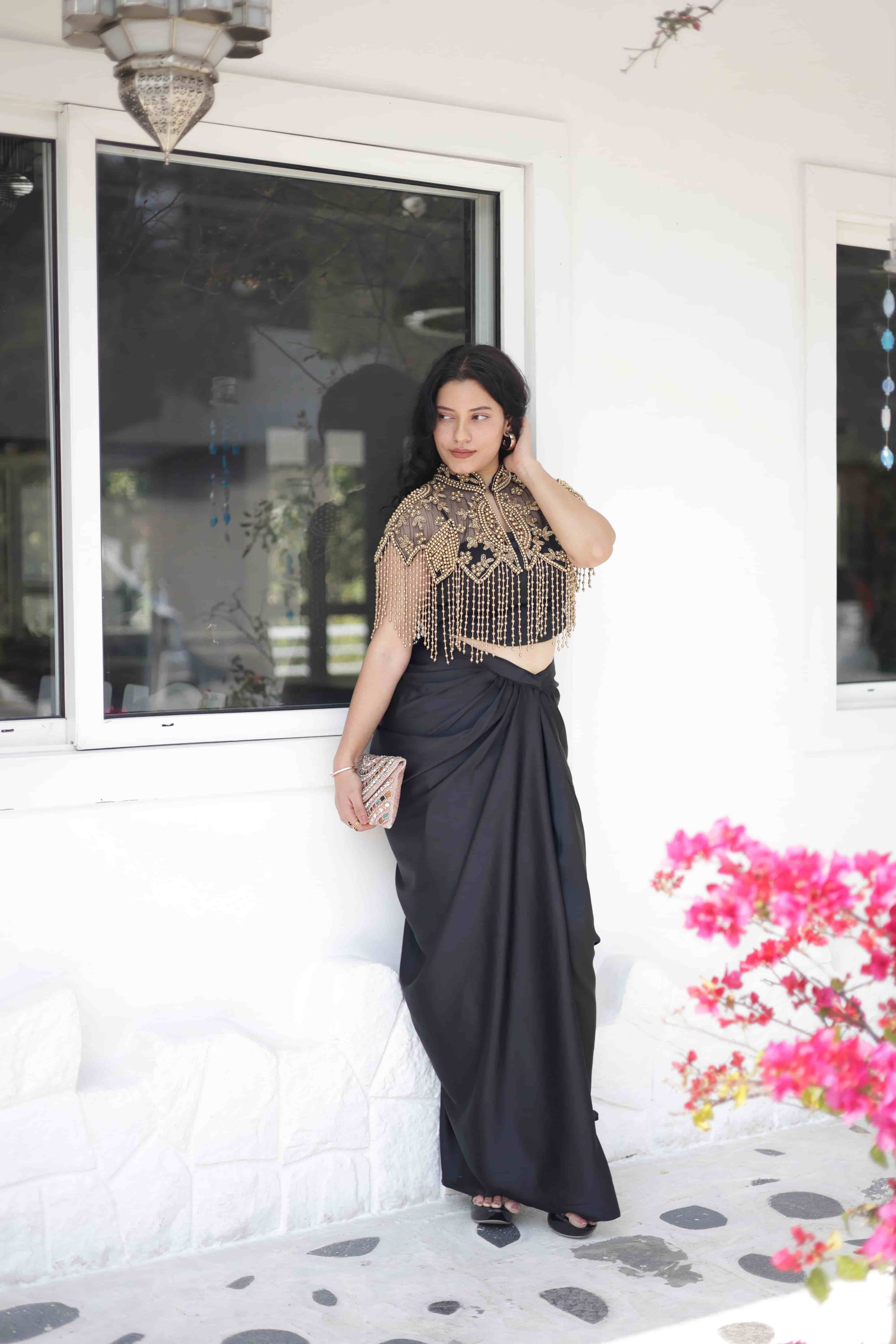 Gilded Nightfall Drape — view 3