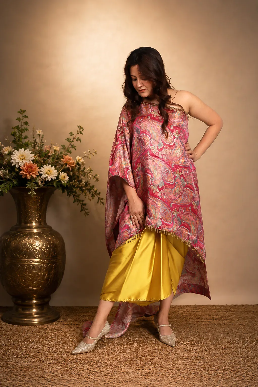 Amber Bloom Fusion Drape — view 3