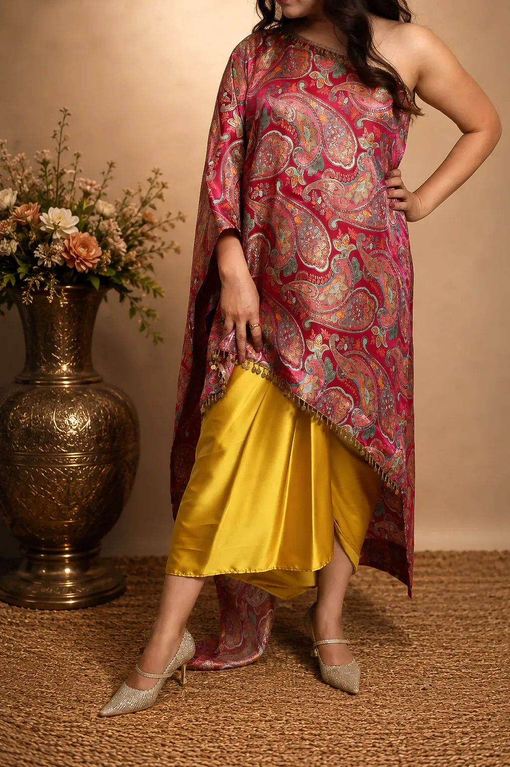 Amber Bloom Fusion Drape — view 4
