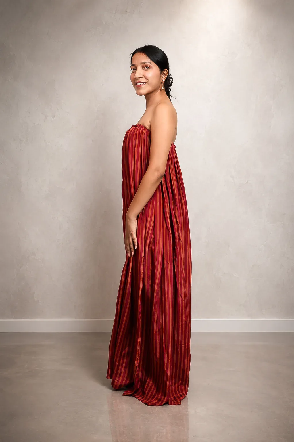 Ember Sunset Strapless Maxi Dress — view 2