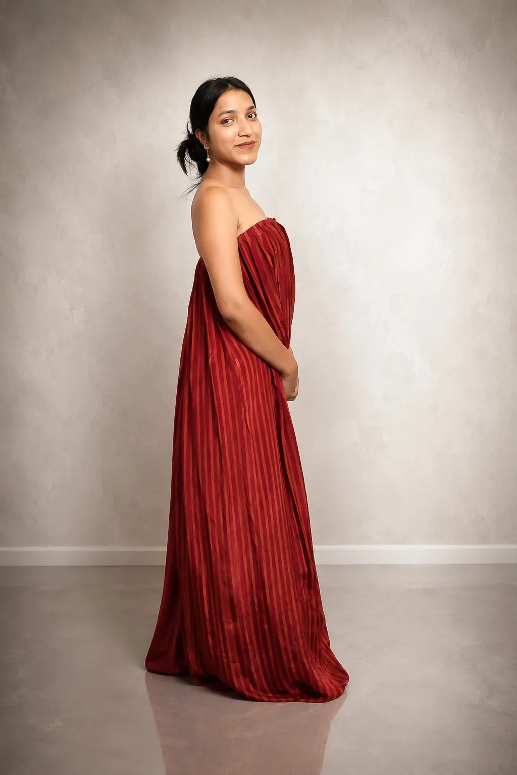 Ember Sunset Strapless Maxi Dress — view 5