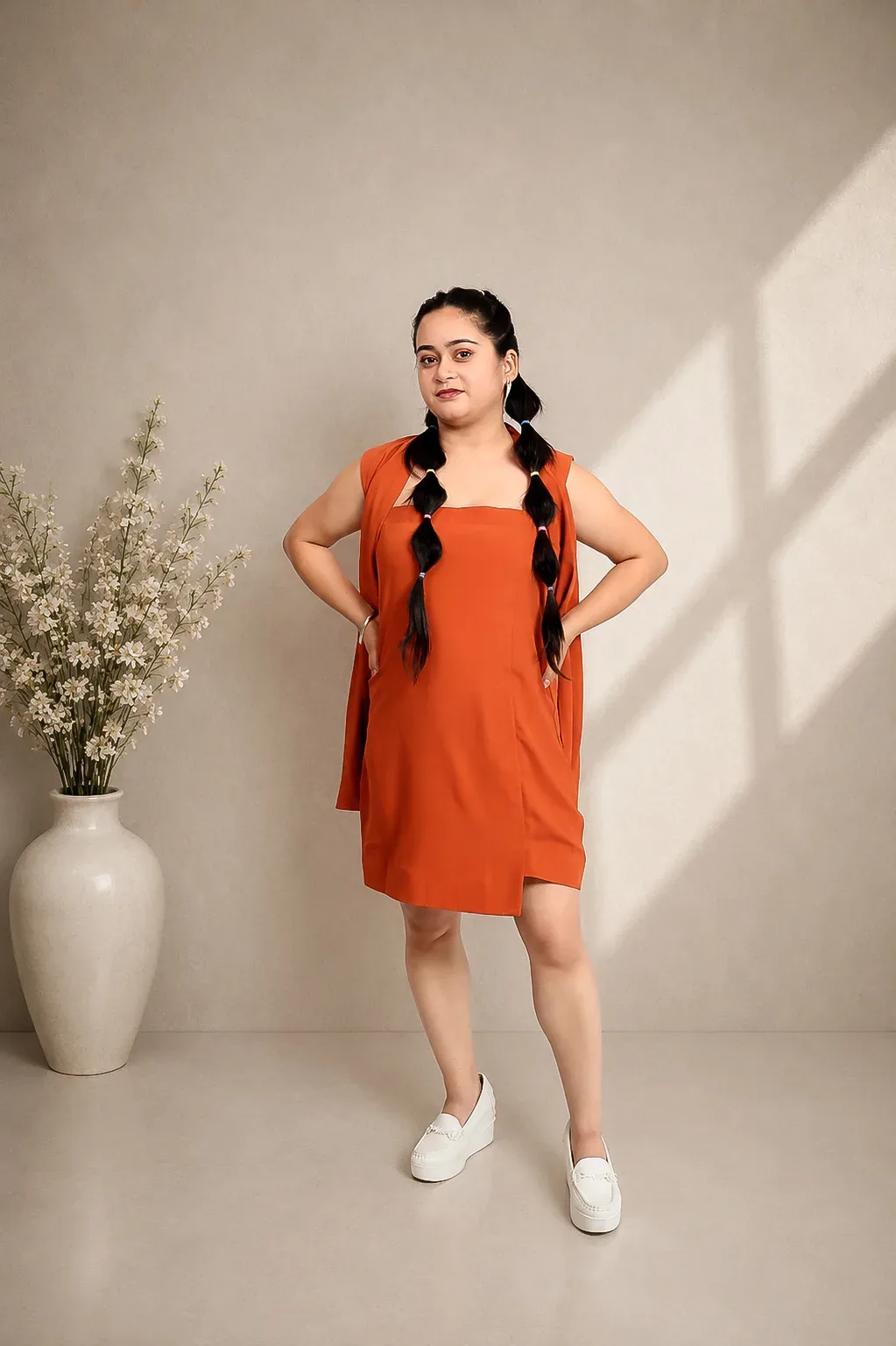 Rust Glow Layered Coord Set — view 2