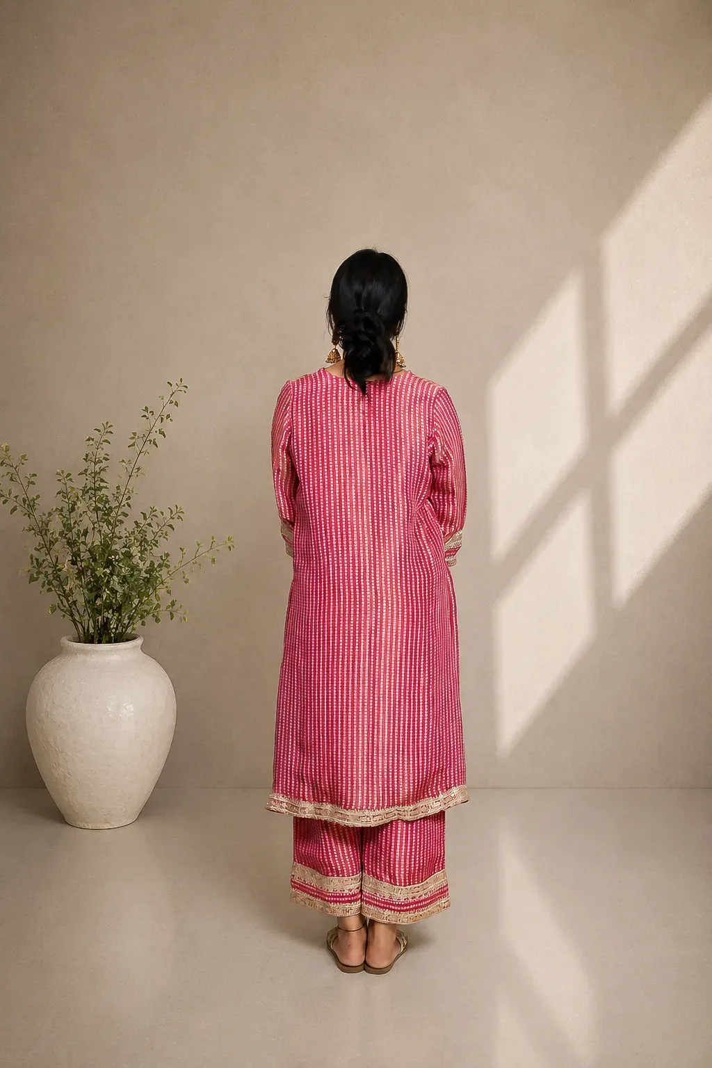 Gulabi Grace Ethnic Co-ord Set — view 3