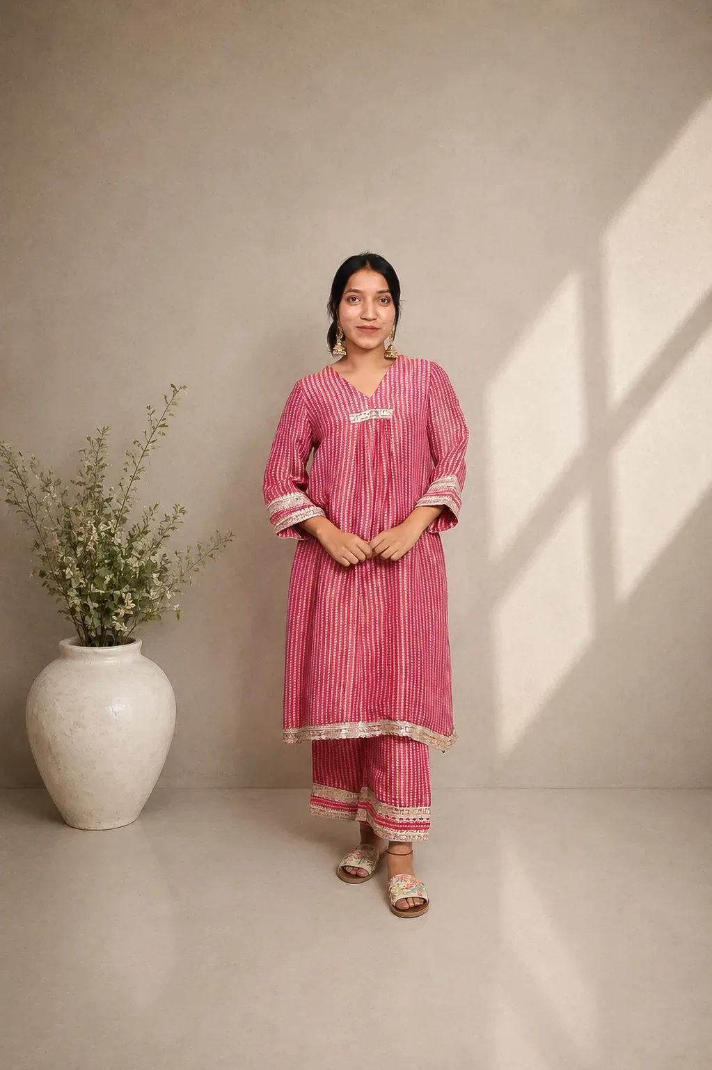 Gulabi Grace Ethnic Co-ord Set — view 5
