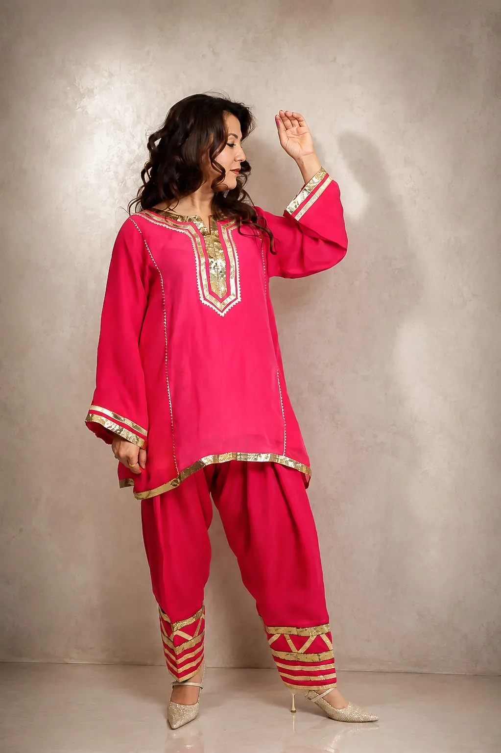 Fuchsia Glow Gota Set — view 2