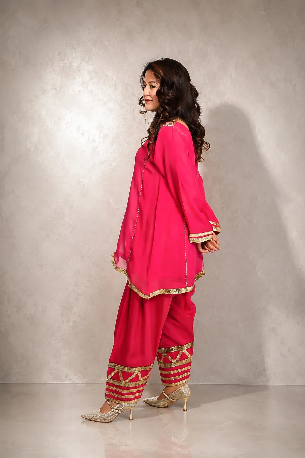 Fuchsia Glow Gota Set — view 4