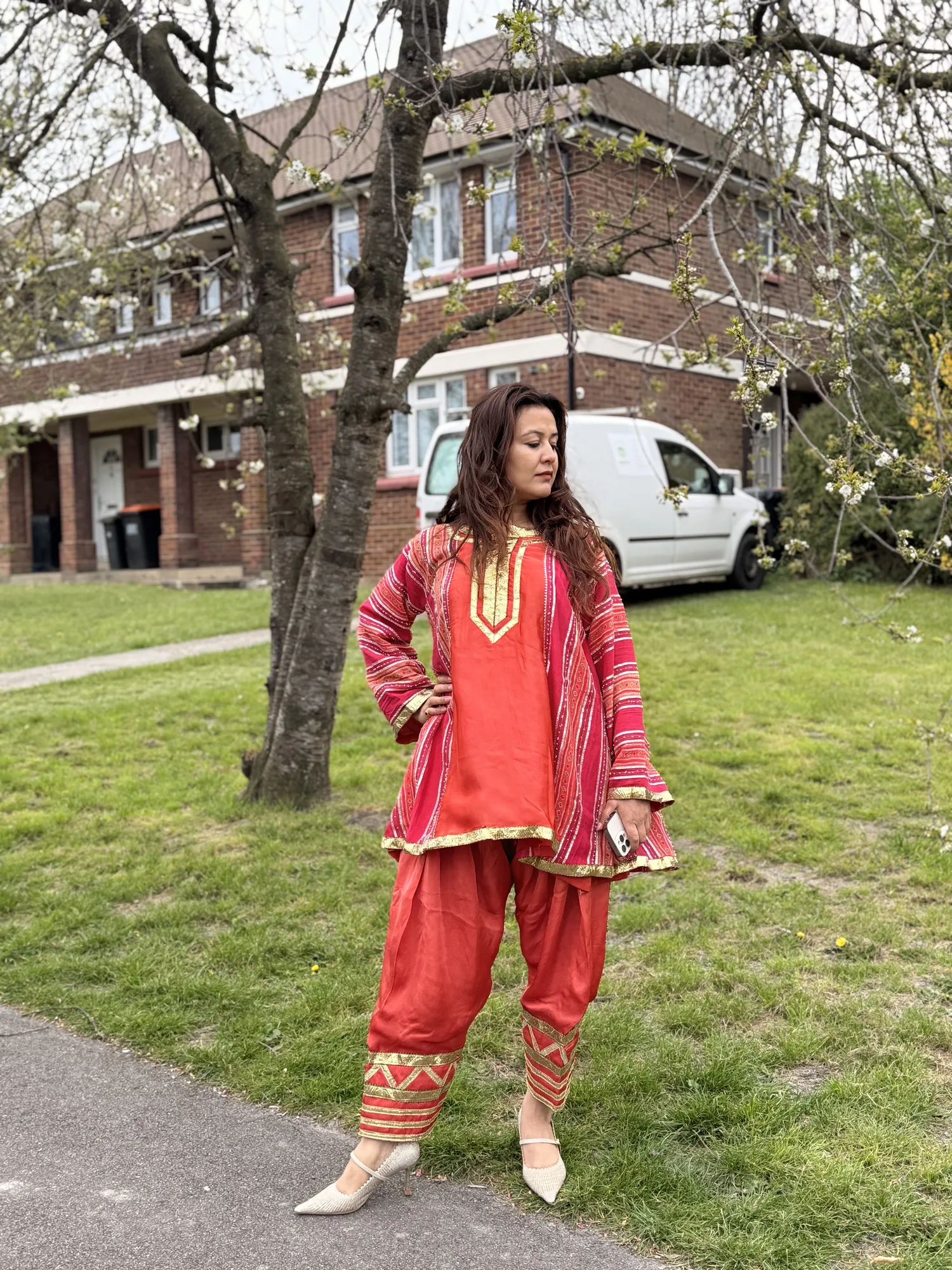 Rani Red Suit — view 2