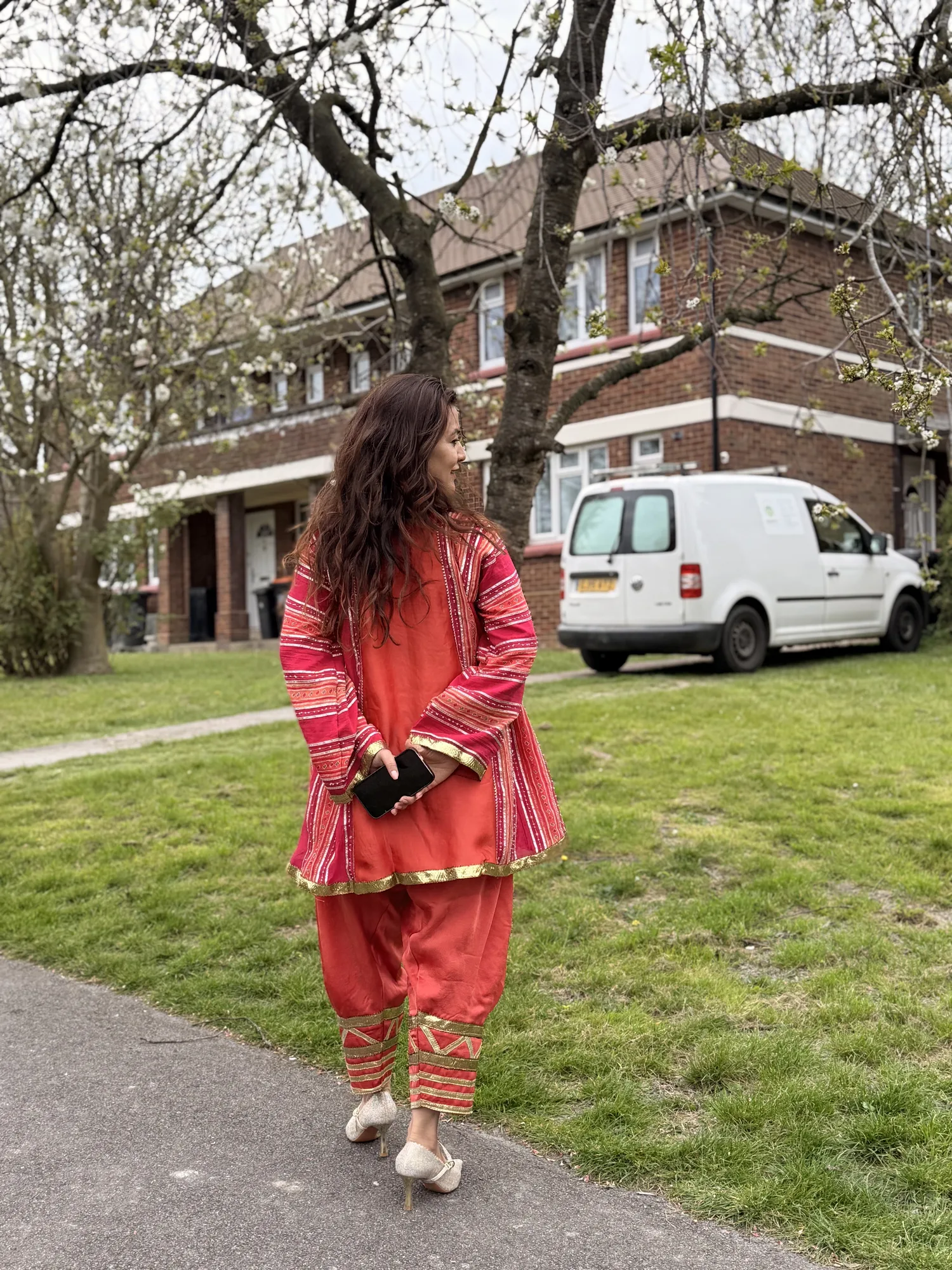 Rani Red Suit — view 5