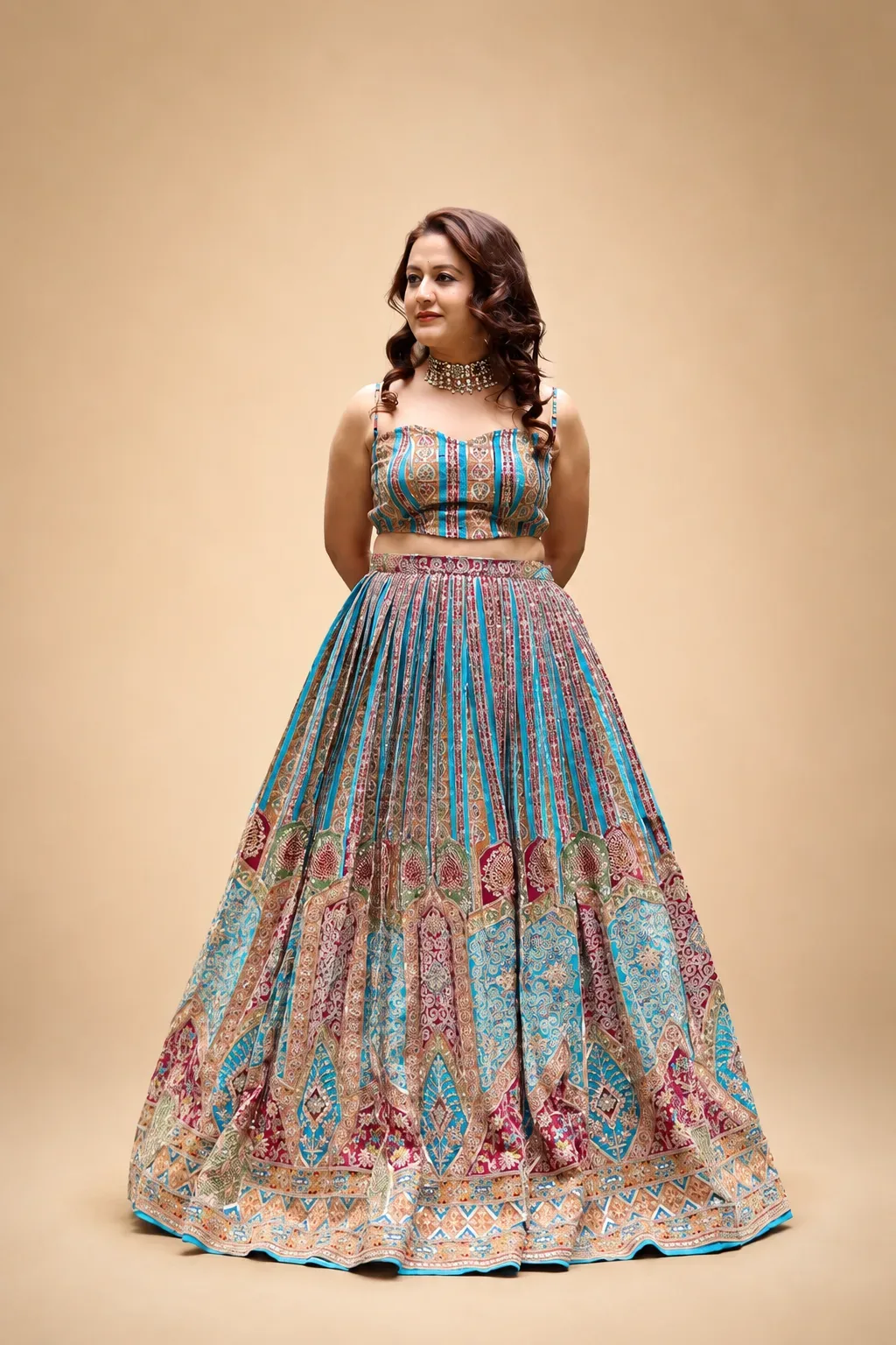 Gulrang Festive Lehenga Set