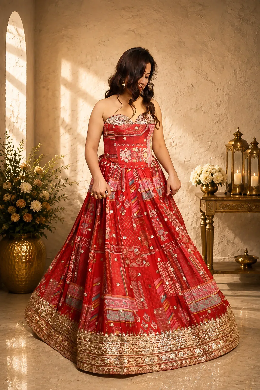 The Modern Virasat Lehenga Set — view 3