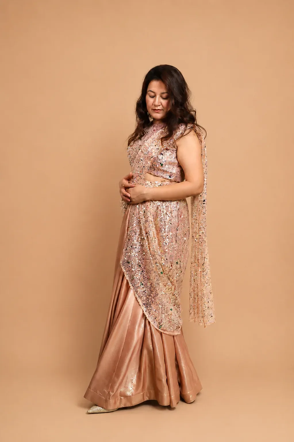 Champagne Sparkle Dress
