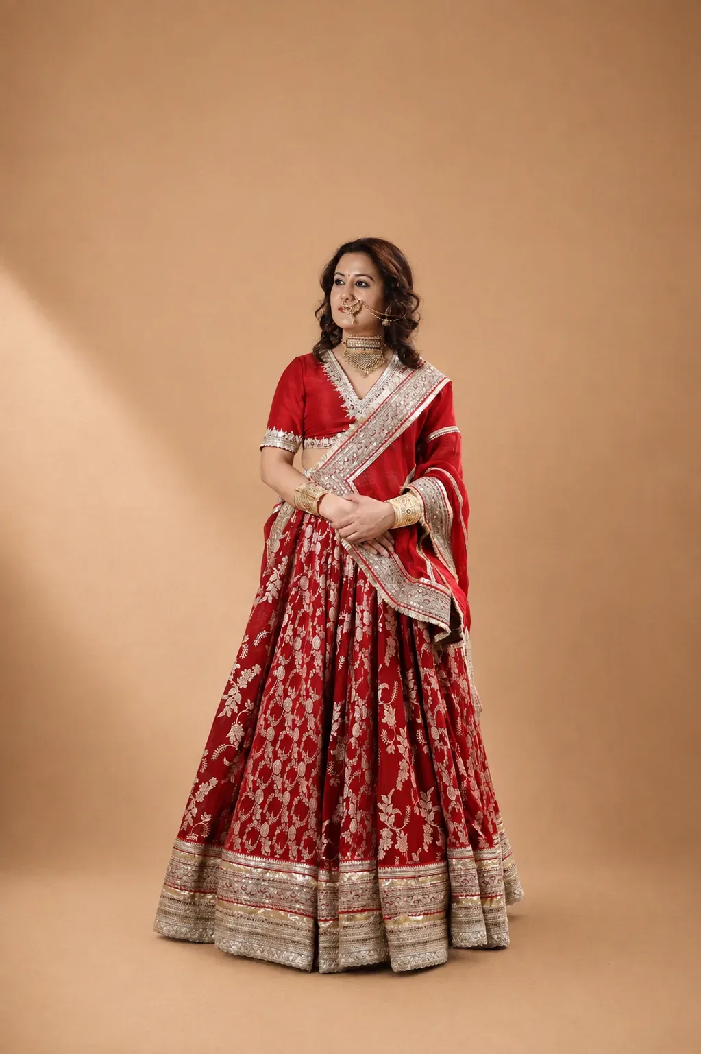 Modern Virasat Lehenga