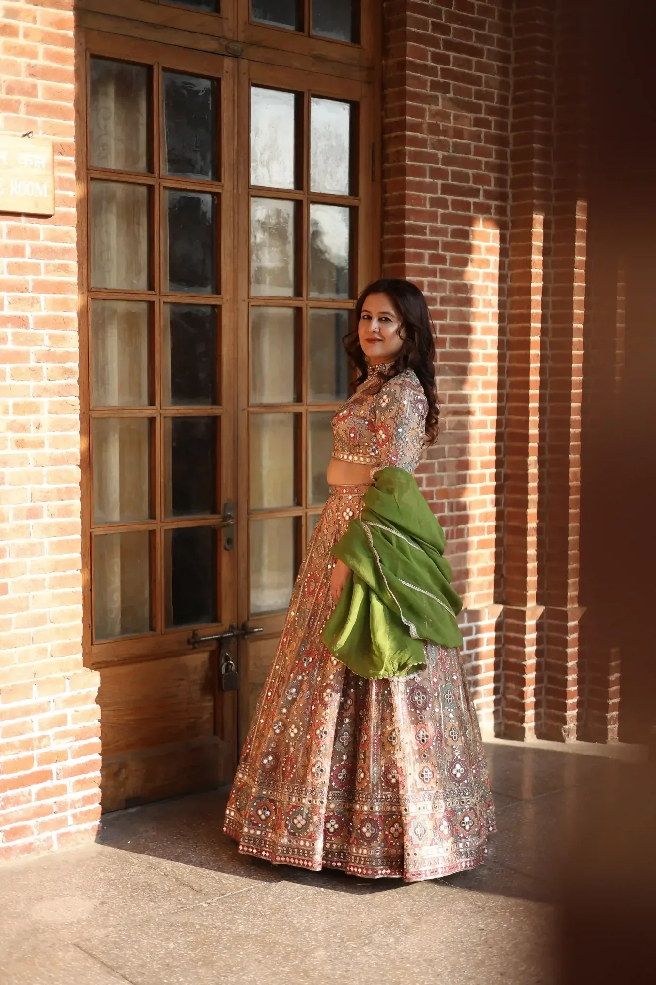 Shisha Noor Embroidered Lehenga Set — view 2